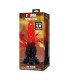 POWER MONSTERS FIRE DRAGON FANTASY DILDO WITH SUCTION CUP 245 CM O 58 CM RED BLACK