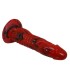 POWER MONSTERS MINOTAUR FANTASY DILDO WITH SUCTION CUP 21 CM O 5 CM RED BLACK