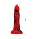 POWER MONSTERS MINOTAUR FANTASY DILDO WITH SUCTION CUP 21 CM O 5 CM RED BLACK