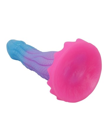 POWER MONSTERS VOID PYTHON FANTASY DILDO WITH SUCTION CUP 205 CM O 52 CM BLUE PURPLE PINK