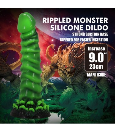 POWER MONSTERS MANTICORE FANTASY SILICONE DILDO 23 CM O 5 CM