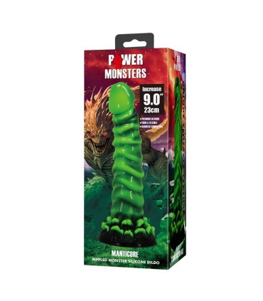 POWER MONSTERS MANTICORE FANTASY SILICONE DILDO 23 CM O 5 CM