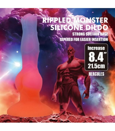 POWER MONSTERS HERCULES FANTASY SILICONE DILDO 215 CM O 5 CM