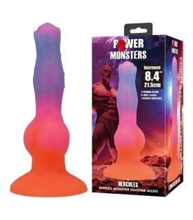 POWER MONSTERS HERCULES FANTASY SILICONE DILDO 215 CM O 5 CM