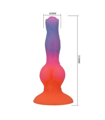 POWER MONSTERS HERCULES FANTASY SILICONE DILDO 215 CM O 5 CM