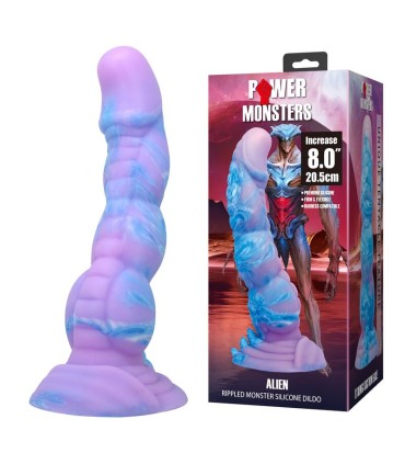 POWER MONSTERS ALIEN FANTASY SILICONE DILDO 205 CM O 48 CM