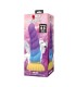 POWER MONSTERS UNICORN TRICOLOR FANTASY SILICONE DILDO 22 CM O 5 CM