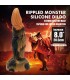 POWER MONSTERS TYRANNOSAURUS BICOLOR FANTASY SILICONE DILDO 205 CM O 5 CM