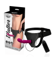 HARNESS ATTRACTION - ARNÉS  WALTER CON VIBRACIÓN 15.5 CM -O- 3.7 CM