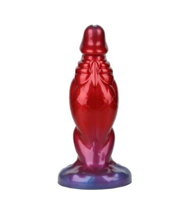 POWER MONSTERS SHADOW BEHEMOTH BICOLOR INFLATABLE FANTASY SILICONE DILDO 22 CM O 5 CM