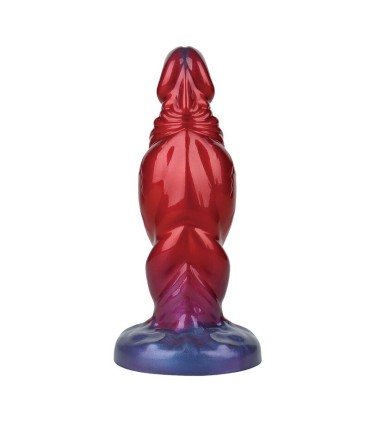 POWER MONSTERS SHADOW BEHEMOTH BICOLOR INFLATABLE FANTASY SILICONE DILDO 22 CM O 5 CM