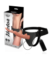 HARNESS ATTRACTION - ARNÉS  VIBRADOR HECTOR 20 CM -O- 3.5 CM
