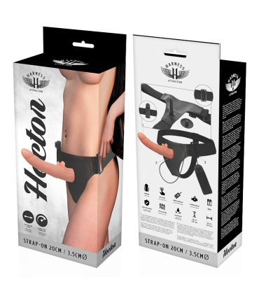 HARNESS ATTRACTION ARNES VIBRADOR HECTOR 20 CM O 35 CM
