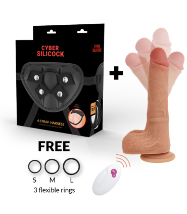 CYBER SILICOCK ARNES SILICONA LIQUIDA MR RICK CONTROL REMOTO