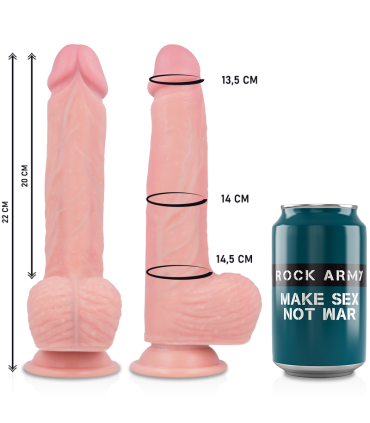 ROCKARMY ARNES LIQUID SILICONE VIBRADOR CONTROL REMOTO PREMIUM APACHE 205 CM O 462 CM