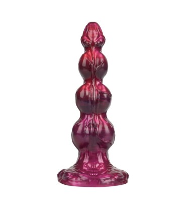 POWER MONSTERS PRIMAL BEASTLORD PINK TRANSLUCENT FANTASY SILICONE DILDO 26 CM O 5 CM