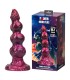 POWER MONSTERS PRIMAL BEASTLORD PINK TRANSLUCENT FANTASY SILICONE DILDO 26 CM O 5 CM