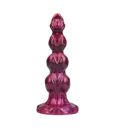POWER MONSTERS PRIMAL BEASTLORD PINK TRANSLUCENT FANTASY SILICONE DILDO 26 CM O 5 CM