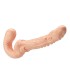 BAILE EMMA TEXTURED DOUBLE PENETRATION STRAP ON FLESH