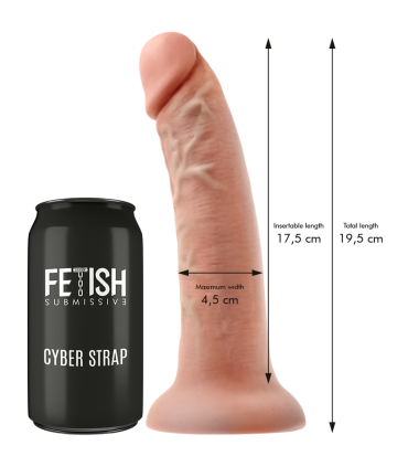 FETISH SUBMISSIVE CYBER STRAP ARNES CON DILDO CONTROL REMOTO TECNOLOGIA WATCHME M