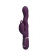 PRETTY LOVE LOURSEN RABBIT VIBRATOR WITH THRUSTING MOTION AND 7 VIBRATIONS USB RECHARGEABLE PURPLE