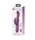 PRETTY LOVE LOURSEN RABBIT VIBRATOR WITH THRUSTING MOTION AND 7 VIBRATIONS USB RECHARGEABLE PURPLE
