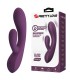 PRETTY LOVE ROSOLYN RECHARGEABLE RABBIT VIBRATOR 10 FUNCTIONS