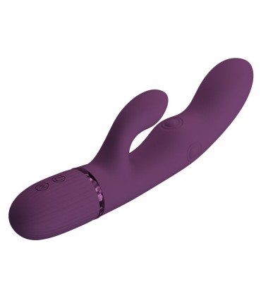 PRETTY LOVE ZACH RECHARGEABLE THRUSTING RABBIT VIBRATOR 55 FUNCTIONS
