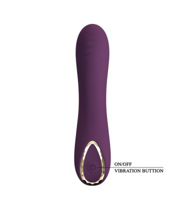 PRETTY LOVE LLOYDE RECHARGEABLE VIBRATOR 10 FUNCTIONS PURPLE