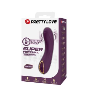 PRETTY LOVE LLOYDE RECHARGEABLE VIBRATOR 10 FUNCTIONS PURPLE