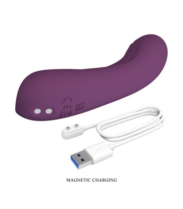 PRETTY LOVE LLOYDE RECHARGEABLE VIBRATOR 10 FUNCTIONS PURPLE