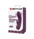 PRETTY LOVE LANDYN RECHARGEABLE RABBIT VIBRATOR 10 FUNCTIONS PURPLE