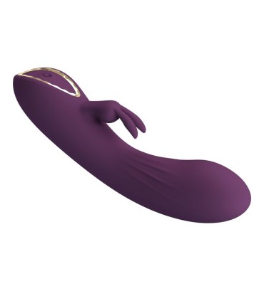 PRETTY LOVE LANDYN RECHARGEABLE RABBIT VIBRATOR 10 FUNCTIONS PURPLE
