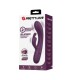 PRETTY LOVE ROCCO RECHARGEABLE RABBIT VIBRATOR 10 FUNCTIONS PURPLE