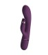 PRETTY LOVE ROCCO RECHARGEABLE RABBIT VIBRATOR 10 FUNCTIONS PURPLE