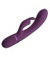 PRETTY LOVE ROCCO RECHARGEABLE RABBIT VIBRATOR 10 FUNCTIONS PURPLE
