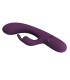 PRETTY LOVE ROCCO RECHARGEABLE RABBIT VIBRATOR 10 FUNCTIONS PURPLE