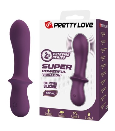 PRETTY LOVE ABIGAIL RECHARGEABLE VIBRATOR 10 FUNCTIONS PURPLE