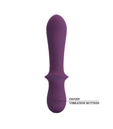 PRETTY LOVE ABIGAIL RECHARGEABLE VIBRATOR 10 FUNCTIONS PURPLE