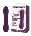 PRETTY LOVE - ALEXISROSE RECHARGEABLE VIBRATOR 10 FUNCTIONS PURPLE