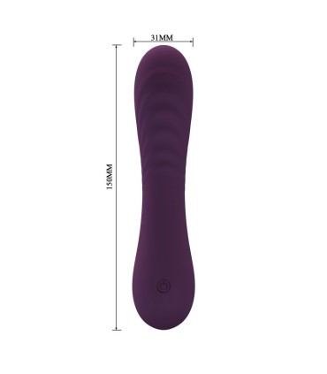 PRETTY LOVE ALEXISROSE RECHARGEABLE VIBRATOR 10 FUNCTIONS PURPLE