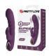 PRETTY LOVE HARPER RECHARGEABLE RABBIT VIBRATOR 10 FUNCTIONS PURPLE