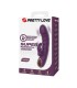 PRETTY LOVE HARPER RECHARGEABLE RABBIT VIBRATOR 10 FUNCTIONS PURPLE