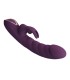 PRETTY LOVE HARPER RECHARGEABLE RABBIT VIBRATOR 10 FUNCTIONS PURPLE