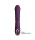 PRETTY LOVE HARPER RECHARGEABLE RABBIT VIBRATOR 10 FUNCTIONS PURPLE