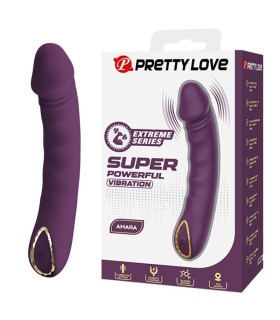 PRETTY LOVE AMARA RECHARGEABLE VIBRATOR 10 FUNCTIONS PURPLE