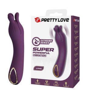 PRETTY LOVE LUNAO RECHARGEABLE VIBRATOR 10 FUNCTIONS PURPLE