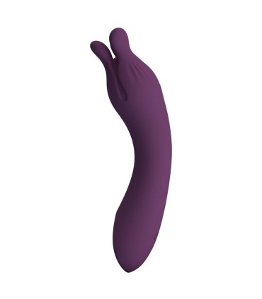 PRETTY LOVE LUNAO RECHARGEABLE VIBRATOR 10 FUNCTIONS PURPLE