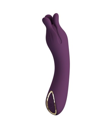 PRETTY LOVE LUNAO RECHARGEABLE VIBRATOR 10 FUNCTIONS PURPLE