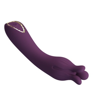 PRETTY LOVE LUNAO RECHARGEABLE VIBRATOR 10 FUNCTIONS PURPLE